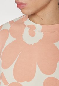Marimekko LEIOT PIENI UNIKKO UNISEX - Mikina - light pink/off-white