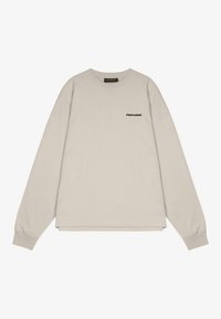 RUSK LOGO - Long sleeved top - washed light beige