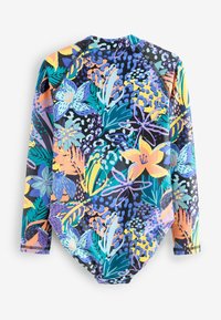 Next LONG SLEEVED-REGULAR FIT - Maudymosi kostiumėlis - black purple tropical