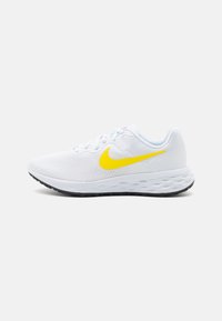 Nike Performance - W NIKE REVOLUTION 6 - Laufschuh Neutral - white/opti yellow/black/baltic blue Thumbnail-Bild 1