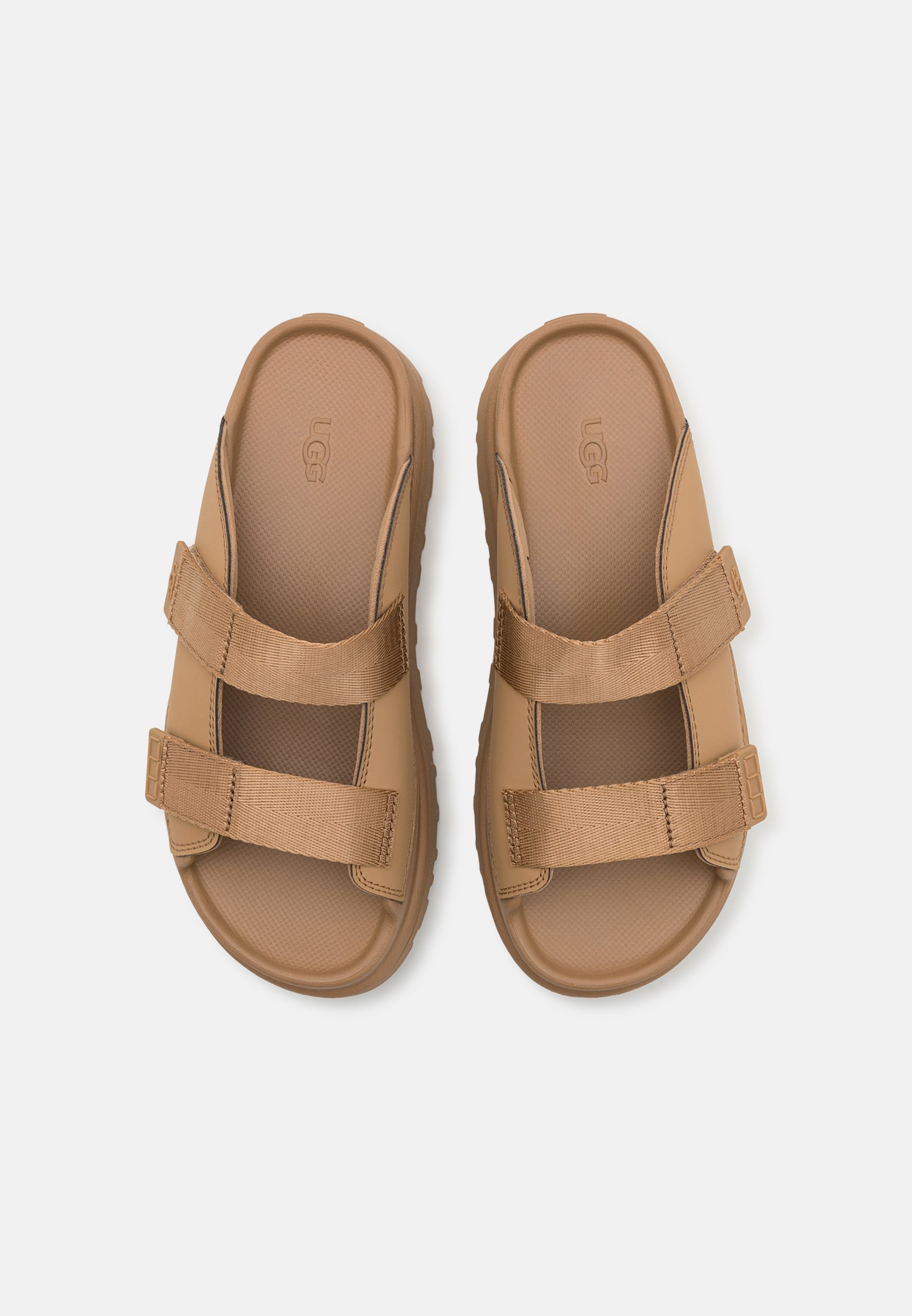 UGG GOLDENGLOW UNISEX - Papuci - dark brown/maroniu închis