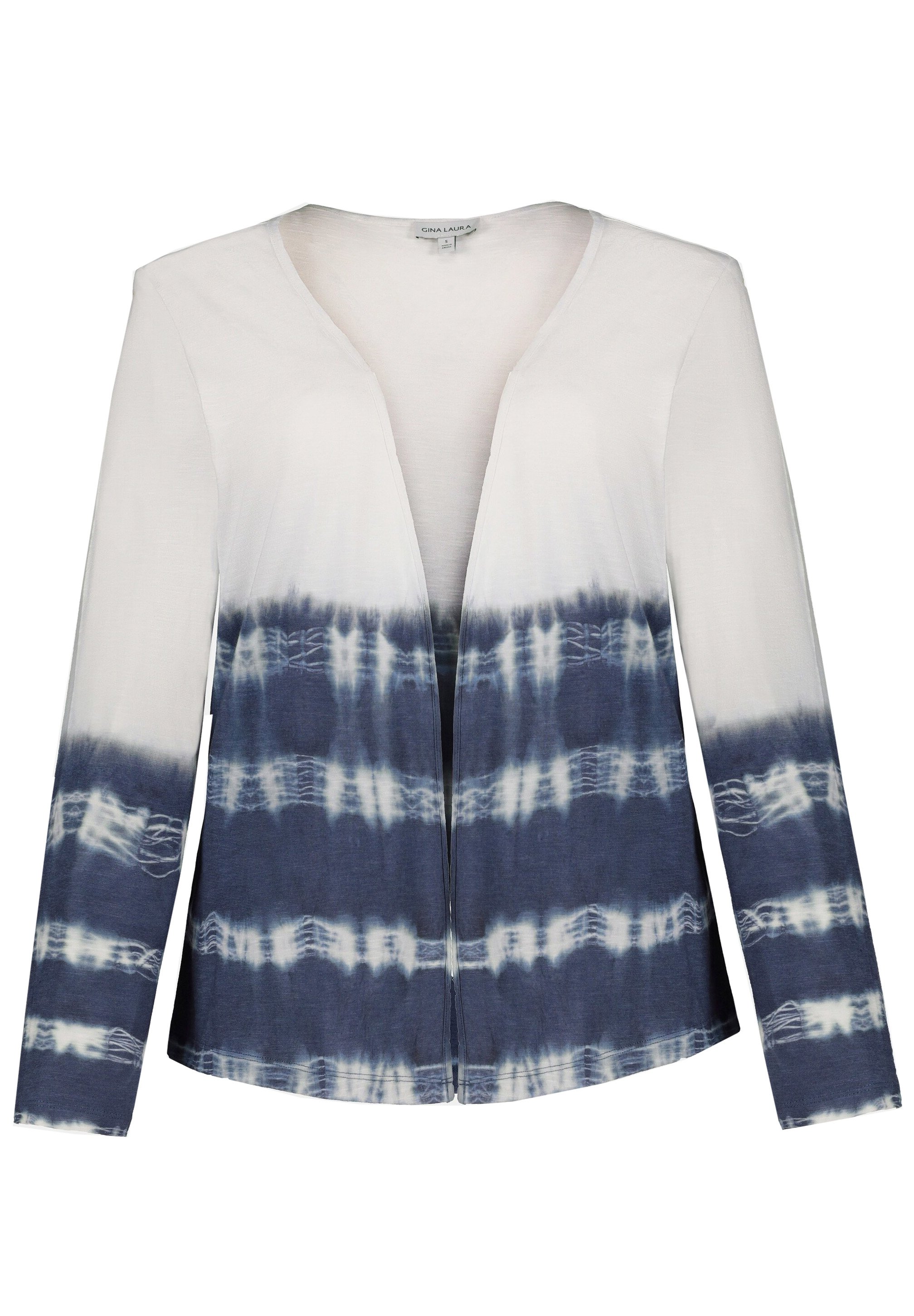 Damen BATIKSTREIFEN, OFFENE FORM, FLAMMG - Leichte Jacke Damen BATIKSTREIFEN, OFFENE FORM, FLAMMG - Leichte Jacke