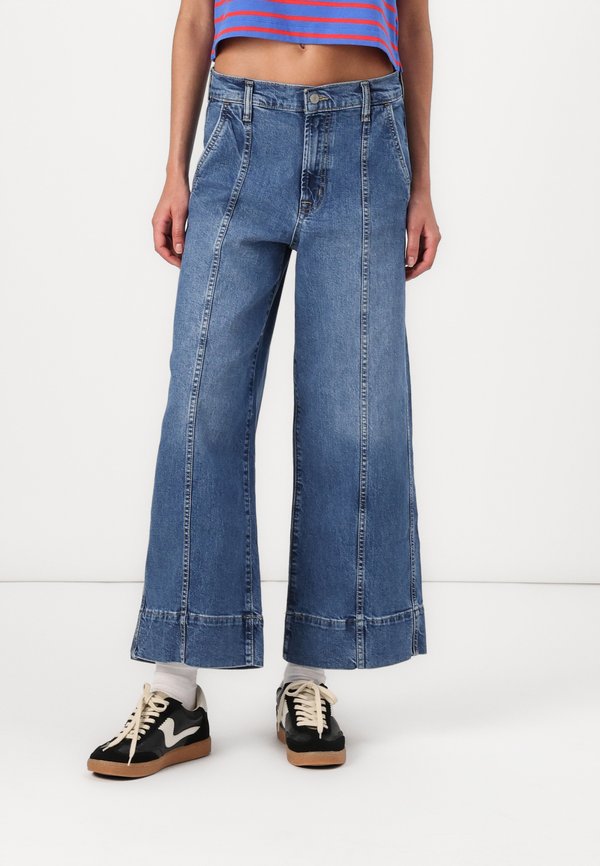 WIDE LEG CROP REESA SEAMED - Wide Leg