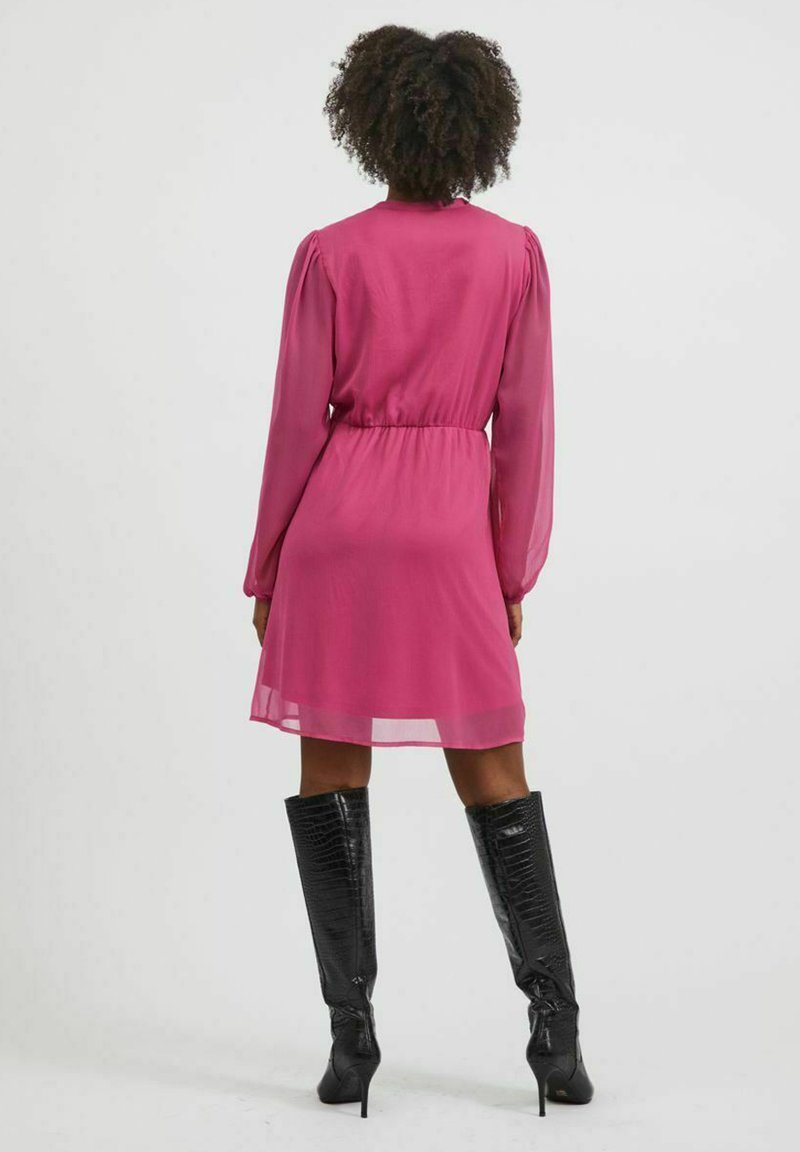 Damen Freizeitkleider | Vila Freizeitkleid magenta haze/lila - KT03284 Damen Freizeitkleider | Vila Freizeitkleid magenta haze/lila - KT03284