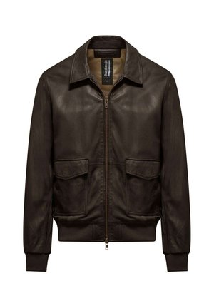 Leren jas - brown