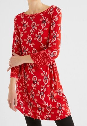 Žerzejové šaty - red