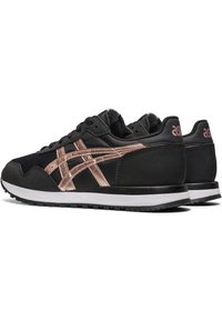 ASICS SportStyle TIGER RUNNER II - Sneakers basse - black rose gold
