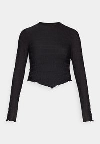 Long sleeved top - black
