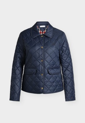 Tommy Hilfiger, LW PADDED SLIM QUILTED JACKET - PADDED QUILTED - Veste mi-saison - dark night navy