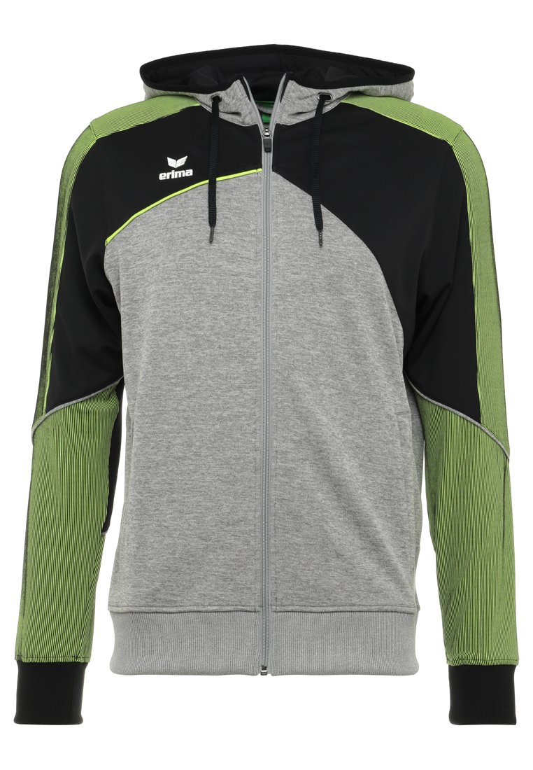 Herren Trainingsanzüge | Erima PREMIUM ONE 2.0 Trainingsjacke grey/melange/black/lime pop/grau - EN28734 Herren Trainingsanzüge | Erima PREMIUM ONE 2.0 Trainingsjacke grey/melange/black/lime pop/grau - EN28734