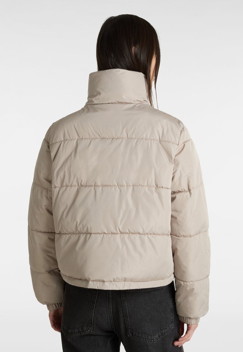 Vans AUBREY PUFFER - Zimní bunda - mushroom