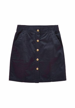 REGULAR FIT - LOXLEY BUTTON THROUGH  - Jupe trapèze - navy
