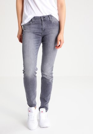 Vaqueros pitillo - grey denim