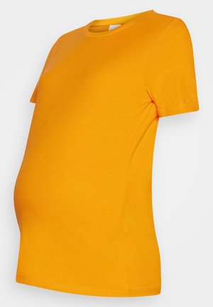 MAMALICIOUS, MLNEWEVA T-SHIRT - Základné tričko - vibrant orange
