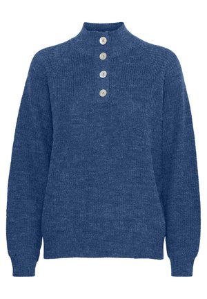 ICHI IHNOVO LS12 - Strickpullover - true blue