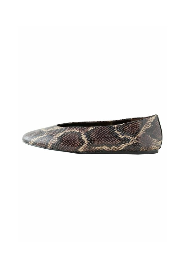 REGULAR FIT - FOREVER COMFORT  ROUND TOE - Klassischer Ballerina - new snake