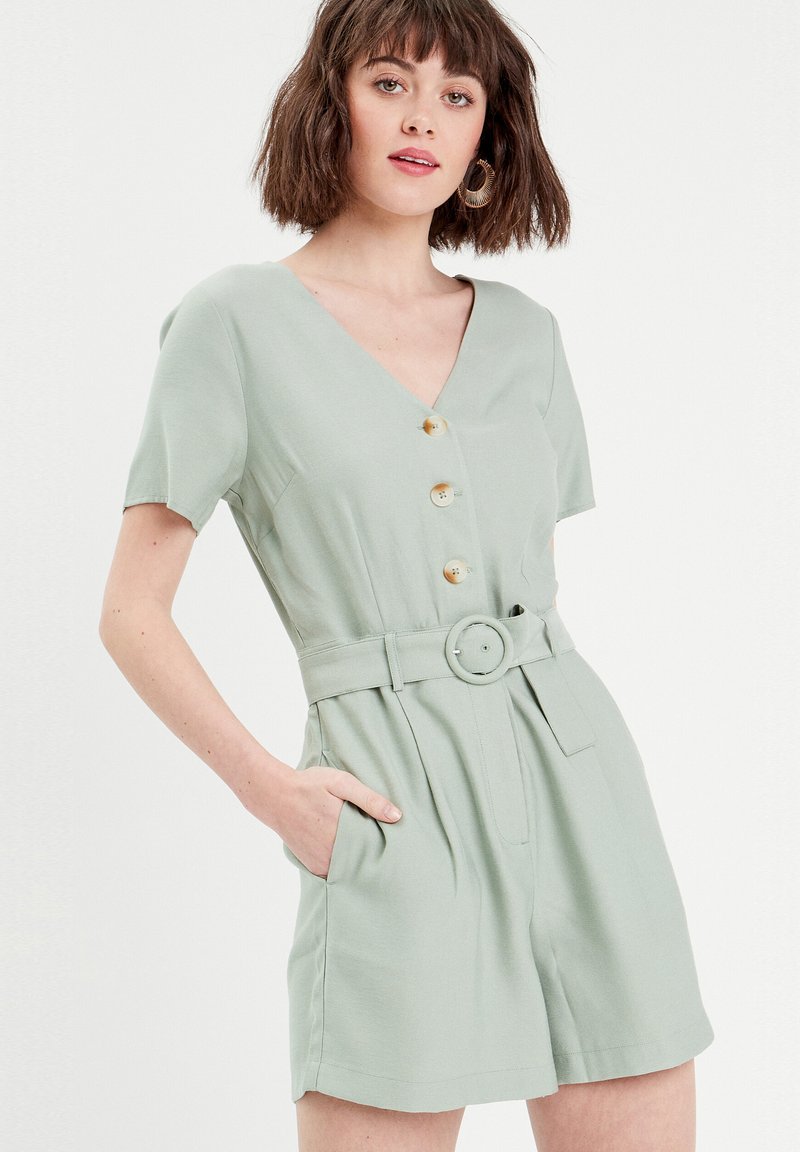 Cache Cache EINTEILER MIT GÜRTEL - Tuta jumpsuit - vert pastel