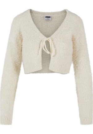 TIED CROPPED  - Cardigan - whitesand