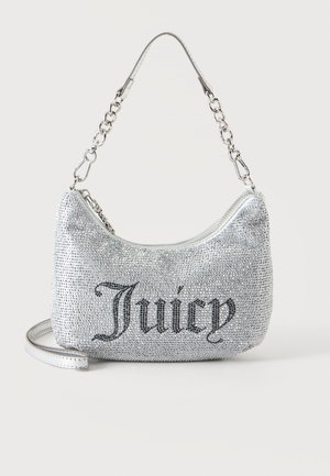 Juicy Couture, ESTELLE SMALL HOBO - Дамска чанта - silver-coloured