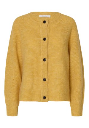 Selected, SLFLULU - Chaqueta de punto - ochre melange