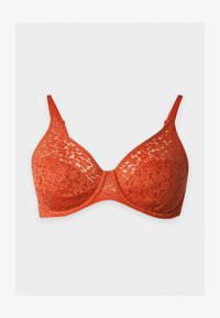 Niet geselecteerd, poppy red