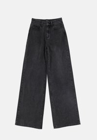 Wide leg - washed black