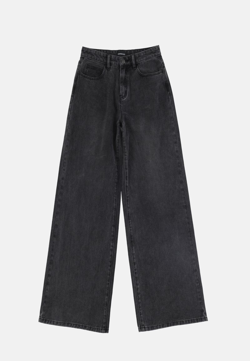 Even&Odd Relaxed fit jeans zwart denim/blackdenim