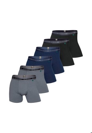 6ER PACK - Boxerkalsong - blau/grau/schwarz