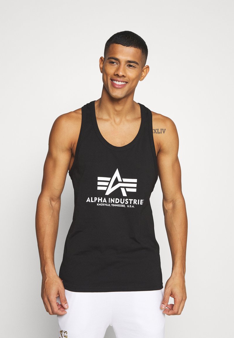 Alpha Industries - TANK - Tops - black, Palielināt