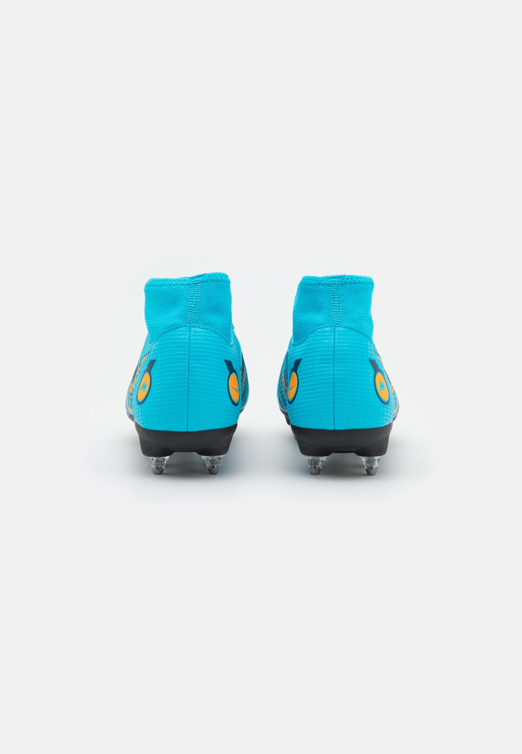 Nike Performance MERCURIAL 8 ACADEMY SG PRO UNISEX - Voetbalschoenen met metalen  noppen - chlorine blue/laser orange/marina/blauw - Zalando.be