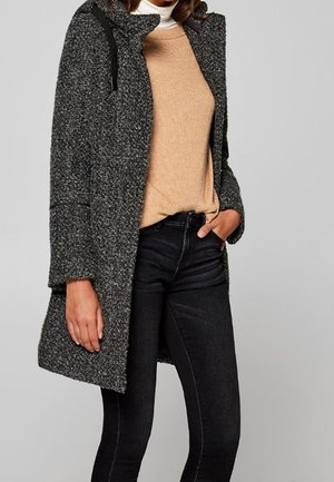 Klassinen takki - mottled dark grey