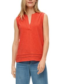 s.Oliver ÄRMELLOSE  - Top - koralle