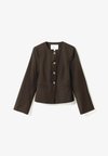 N-KASAUNDRA LS BLAZER - Veste légère - chocolate
