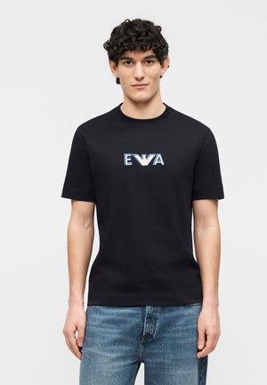 Μπλουζάκι με στάμπα - blue navy