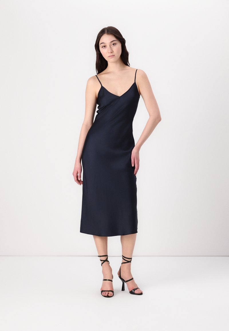 sachin and babi light blue dress Samsøe Samsøe SHARON STRAP DRESS - Cocktail dress / Party dress - dark blue