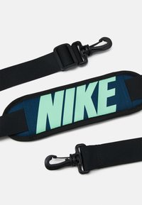 Nike Performance Saco de desporto - valerian blue/black/(green glow)