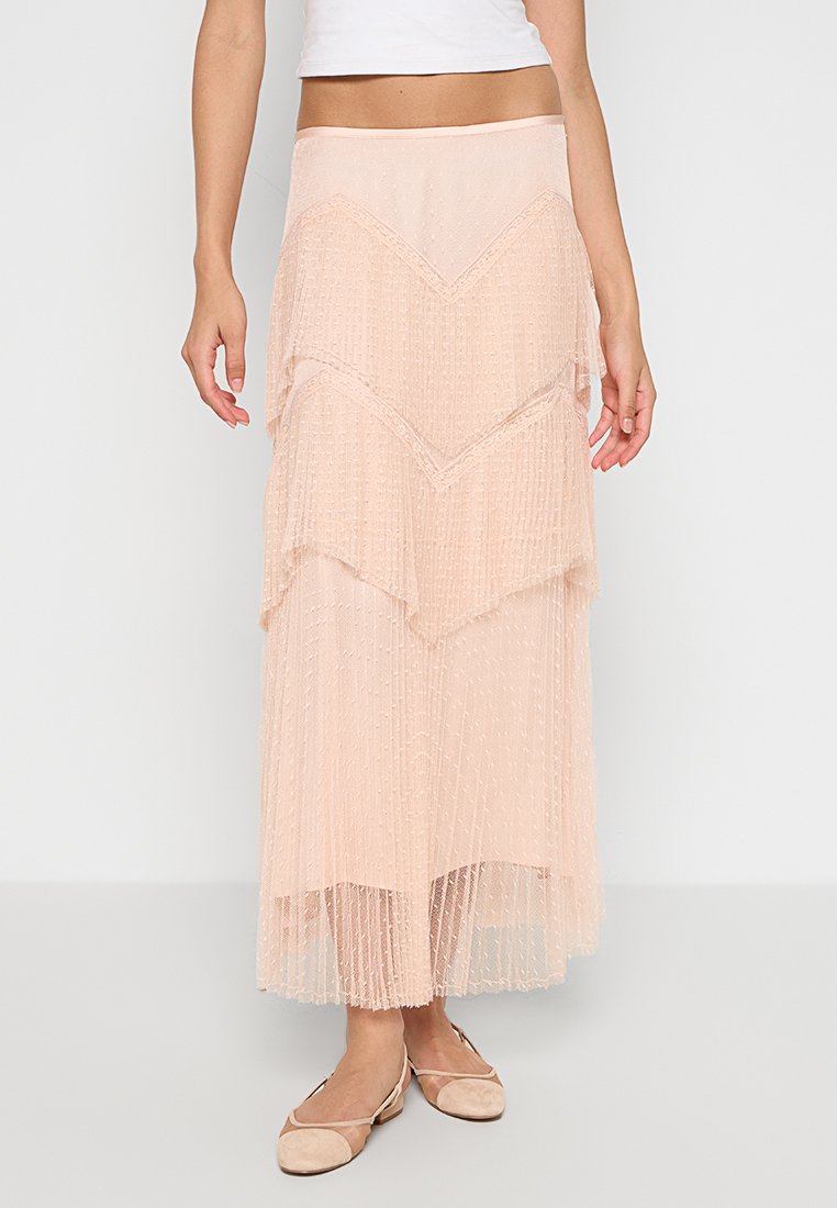 TWINSET Maxirok roze