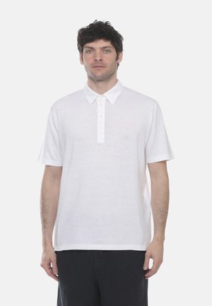 120% Lino, Polo - bianco