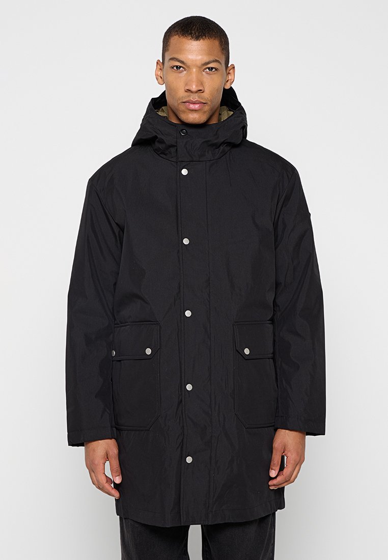 Replay Wintermantel zwart