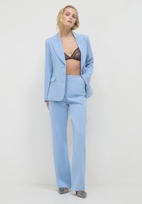 Calliope - PALAZZO PINCES - Trousers - celeste Thumbnail Image 1