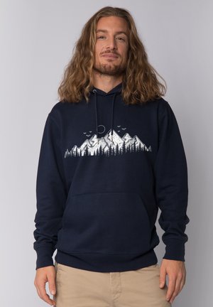 MOUNTAINS - Hoodie - french navy