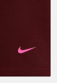 Nike Performance DF PRO LEGGINGS - Tights - dark team red/playful pink