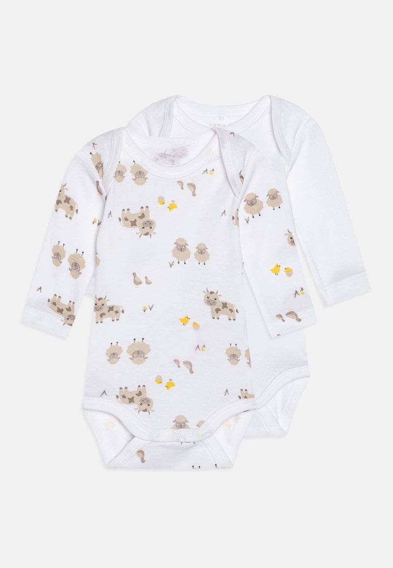 Body Name It Unisex - Algodón Orgánico Bebé Blanco