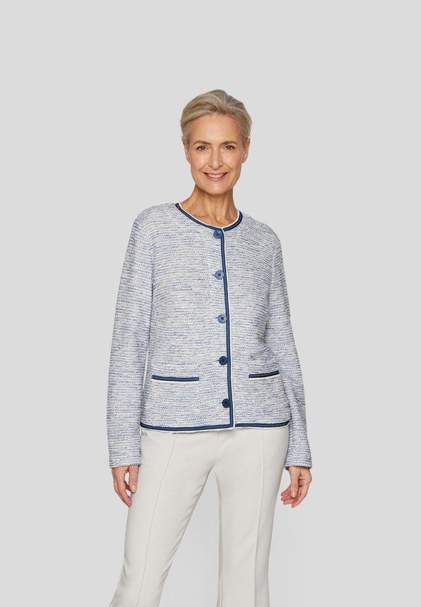 Strickjacke - hellblau