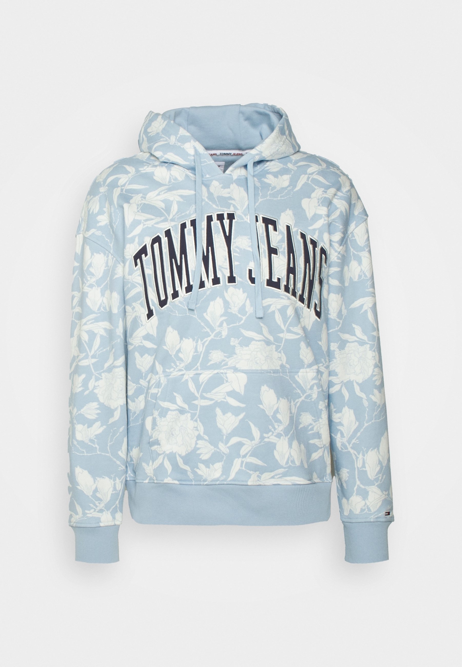 Fausse Fourrure Sweat A Capuche Gris Tommy Hilfiger Veste A