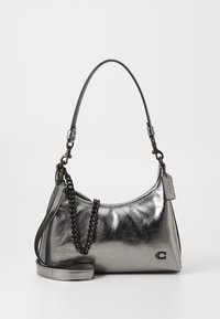 COACH CRINKLE SHOULDER BAG  - Handbag - anthracite