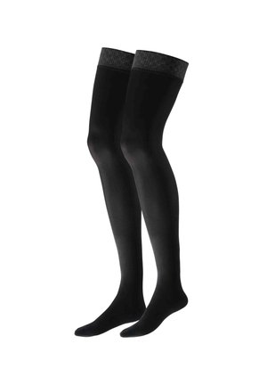 STAY-UP ALLDAY SOFT COMPRESSION - Over-the-knee socks - black