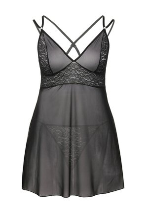 Ulla Popken Camicia da notte - black