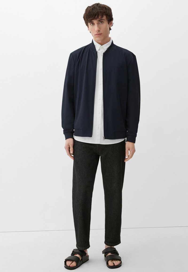 s.Oliver KURZARM MIT BUTTON-DOWN-KRAGEN - Hemd - weiß