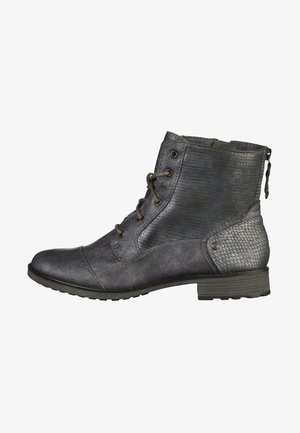 Mustang, Bottines à lacets - blue-grey